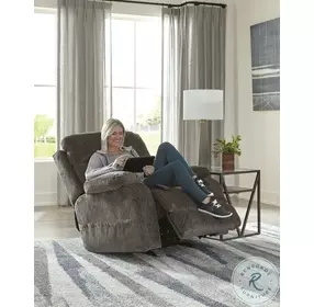 Refresher Mink Rocker Power Recliner with Power Headrest