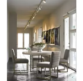 Landon Sky Silver Lining Side Chair Set of 2