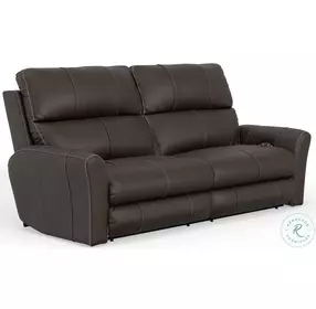 Fredda Coffee Lay Flat Power Reclining Living Room Set with Power Headrest And Zero Gravity