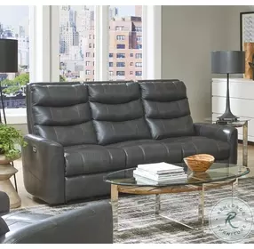Bosa Charcoal Power Reclining 81" Sofa