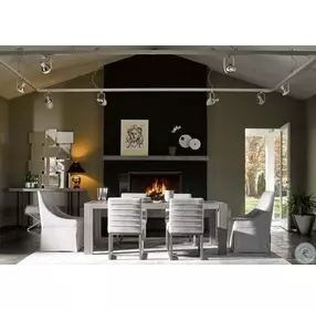 Modern Carter Flint Side Chair Set of 2