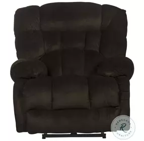 Daly Chocolate Lay Flat Power Recliner