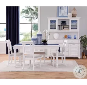 Cottage Traditions Clean White Cottage Server