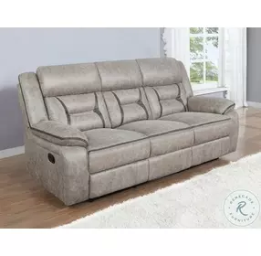 Greer Taupe Reclining Living Room Set
