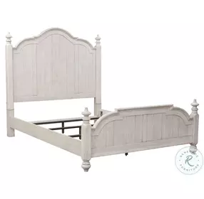 Rustic Haven Reimagined Antique White And Chestnut Poster Bedroom Set