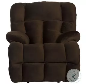 Cloud 12 Chocolate Lay Flat Power Recliner