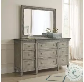 Bellagio Oslo Versaille and Elm Drawer Dresser