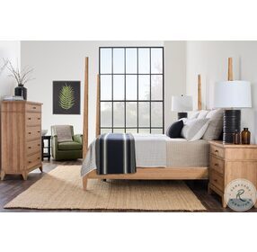 Todays Tradition Hickory Queen Poster Bed