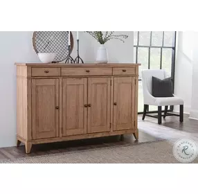 Todays Tradition Hickory Credenza