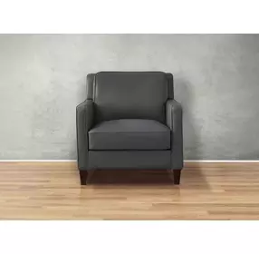 Arden Quartz Leather Upholstered Accent Chair