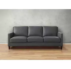 Arden Quartz Leather 86" Sofa