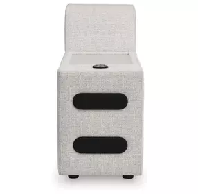 Modmax II Stone Performance Fabric Console with Audio System