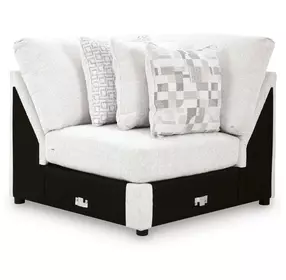 Wynncroft Manor Chalk Performance Fabric Wedge