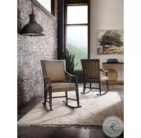 Big Sky Brown Rocking Chair