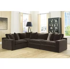 Maxton Heights Bittersweet 4 Piece Modular Sectional