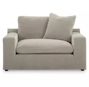 Maxton Heights Pebble Upholstered Chair and A Half with Pillow