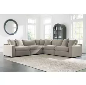 Maxton Heights Pebble 5 Piece Modular Sectional