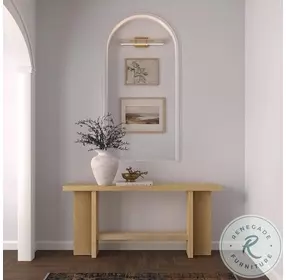 Donte Natural Console Table