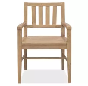 Driftwood Light Brown Arm Chair Set of 2