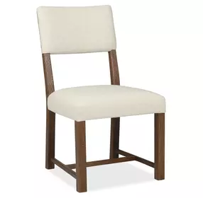 Timberline Medium Brown and Beige Upholstered Side Chair