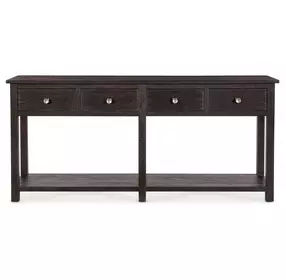 Driftwood Medium Brown 4 Drawer Sideboard