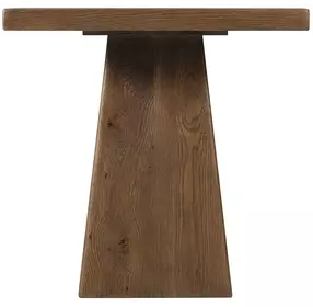 Driftwood Medium Brown Square End Table