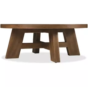Timberline Medium Brown Round Cocktail Table