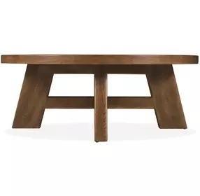 Timberline Medium Brown Round Occasional Table Set