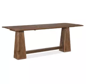 Driftwood Medium Brown 82" Flip Top Console Table