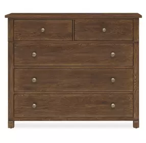 Timberline Medium Brown 5 Drawer Chest