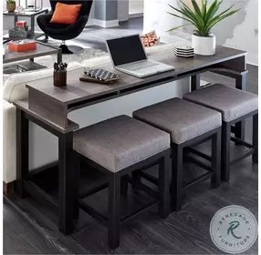 Tanners Creek Greystone Bar Table