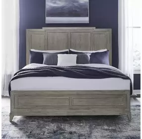 Newbury Sanctuary White Queen Panel Bed