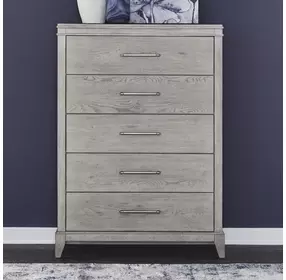 Newbury Sanctuary White 5 Drawer Chest