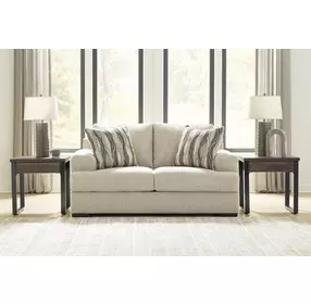 Jasmine Grove Oatmeal 71" Loveseat