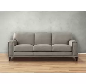 Halwyn Stone Leather 89" Sofa