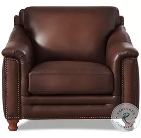 Bexley Caramel Top Grain Leather Chair