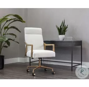 Tavistock Heather Ivory Tweed Office Chair