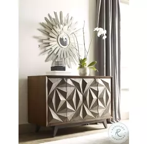 AD Modern Synergy Walnut And Ambrosia Maple Morphe Console