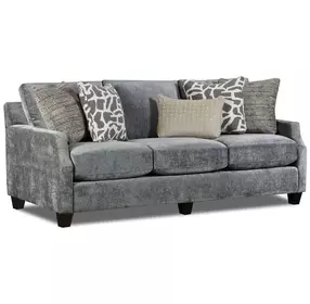 Scarborough Steel Blue 87" Sofa
