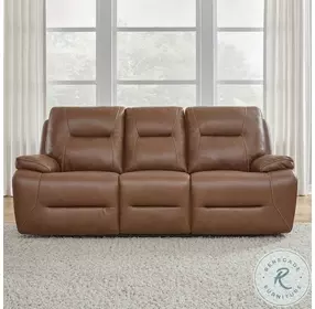 Easton Dakota Saddle Power Reclining Living Room Set