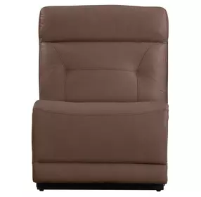 Kingswell Aline Saddle Leather Armless Chair