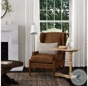 Mabry Antique Beige Mobile Tray Table