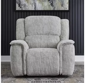 Clayfield Galactic Parchment Zero Gravity Triple Power Recliner with USB Charging