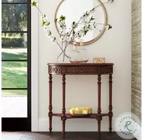 Danelle Cherry Console Table