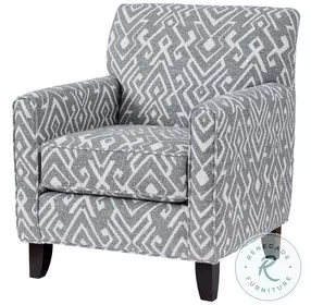 Wowza Chevy Storm Rounded Arms Accent Chair