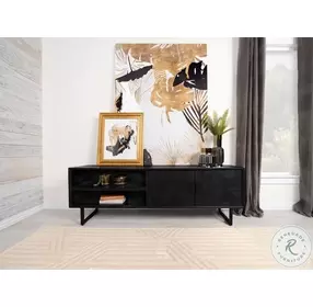 Marsden Charcoal Black 70" TV Stand
