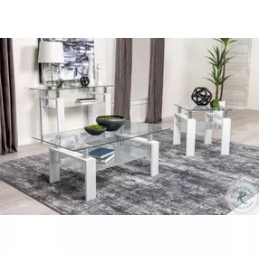 Dyer White Coffee Table