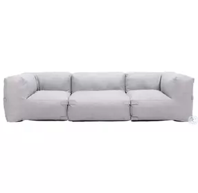 Luanda Gray Outdoor Modular Sofa