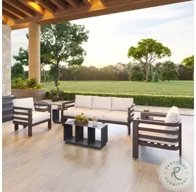 Bal Harbor White Performance Fabric Outdoor Arm Chair