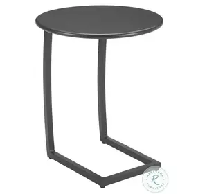 Noga Black Outdoor End Table